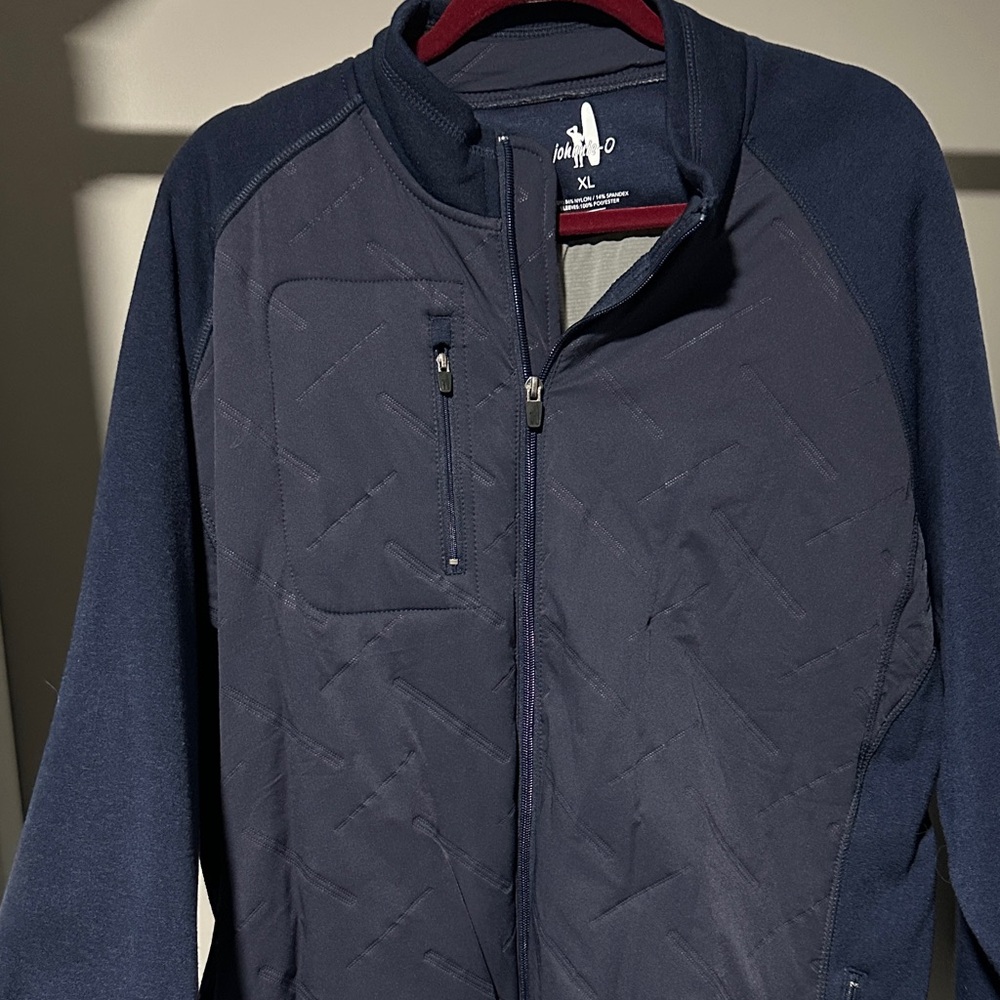 Johnny-O Navy Full-Zip Jacket